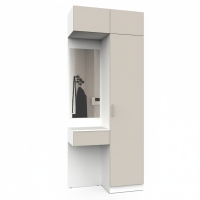 Набор мебели для прихожей "Марсель-203" МР 01-203 В2490 Ш1000 Г420 (ЛДСП Кашемир) Набор мебели для прихожей "Марсель-203" МР 01-203 В2490 Ш1000 Г420 (ЛДСП Кашемир)